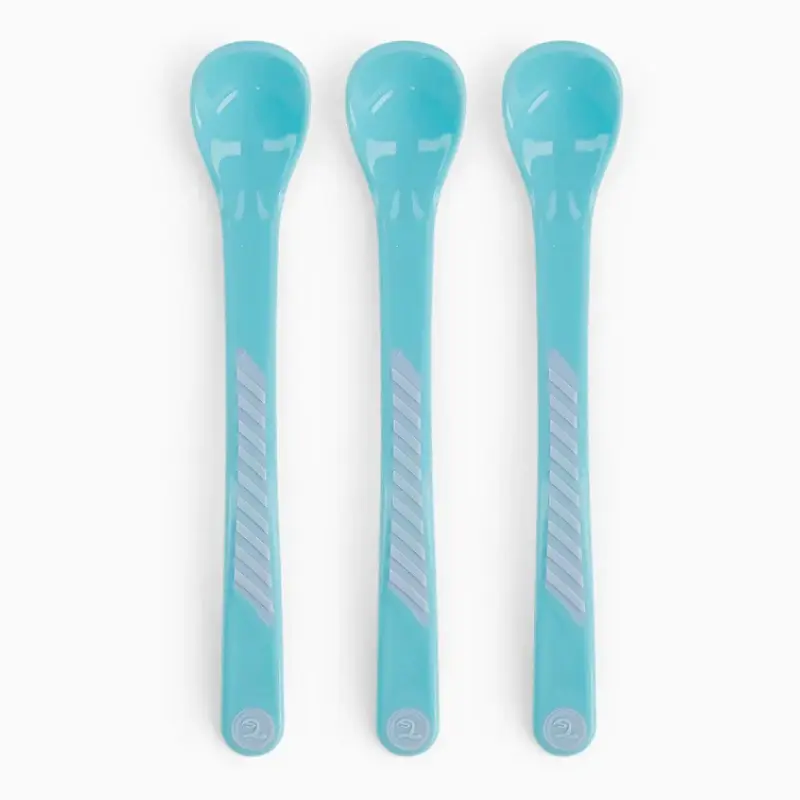 3x Cuillère d'Alimentation 4M+ Twistshake - Bleu