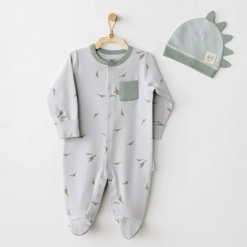 Combinaison Andywawa AC26003 Mummy S Snuggle Saurus Verte