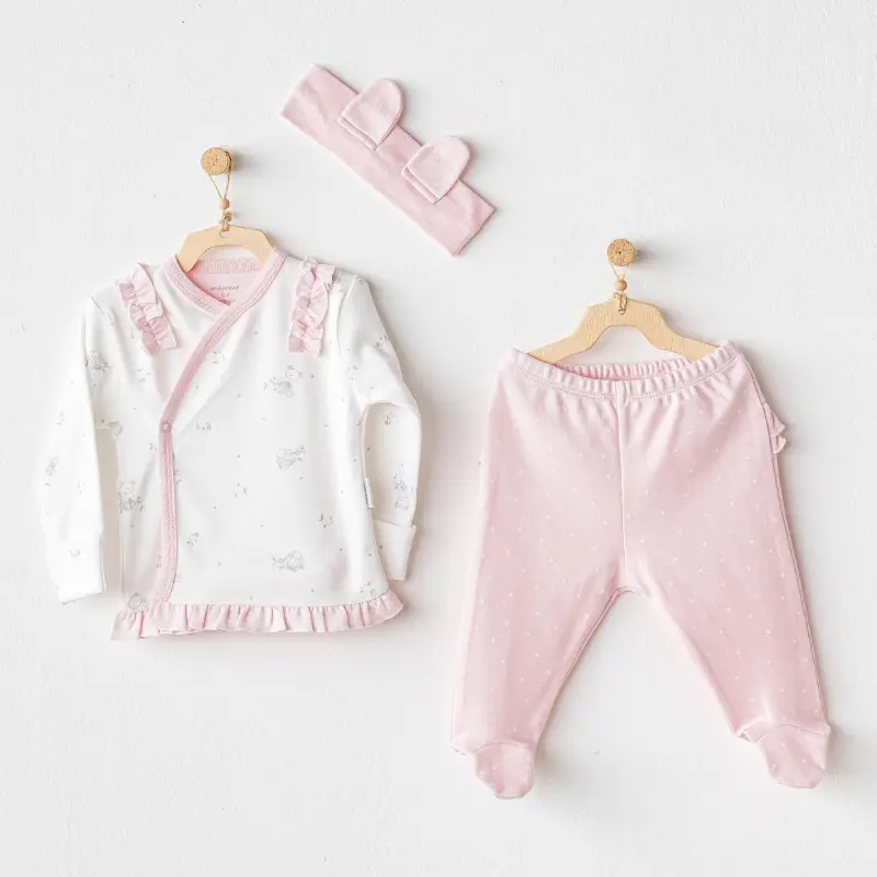 xx Andywawa Ensemble 3 pièces body bébé fille AC25647