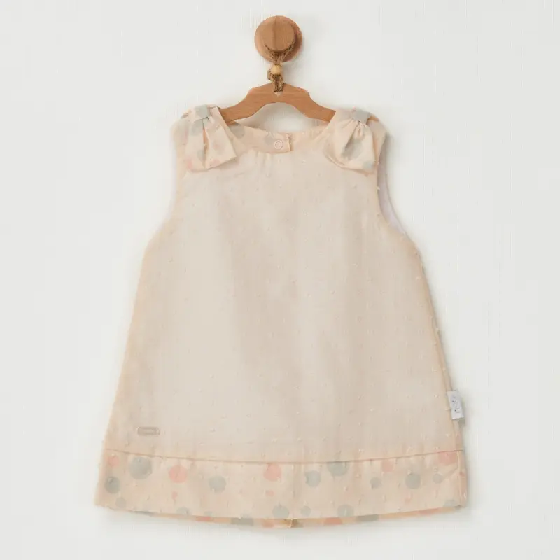Andywawa Robe à pompons pour bébé AC22657
