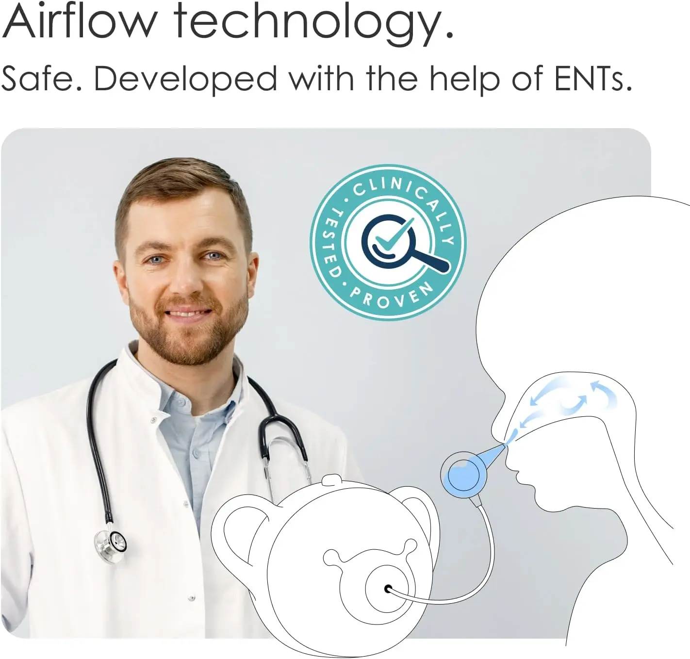 Aspirateur nasal Nosiboo Pro - Nettoyeur nasal pour bébés Sauge