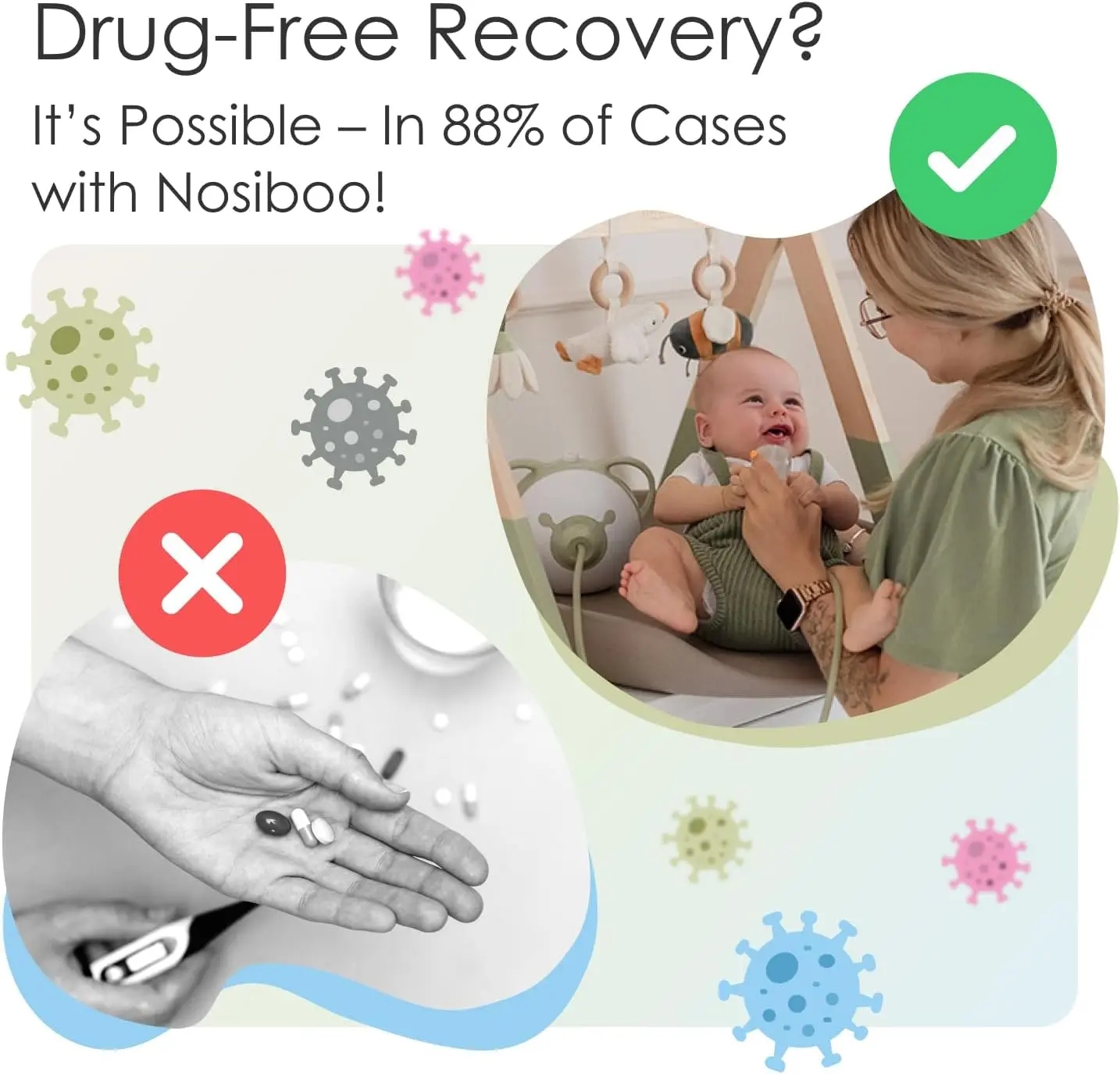 Aspirateur nasal Nosiboo Pro - Nettoyeur nasal pour bébés