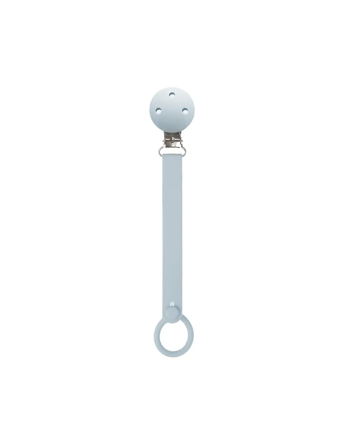 xx Attache-tétine en silicone Bleu Ciel