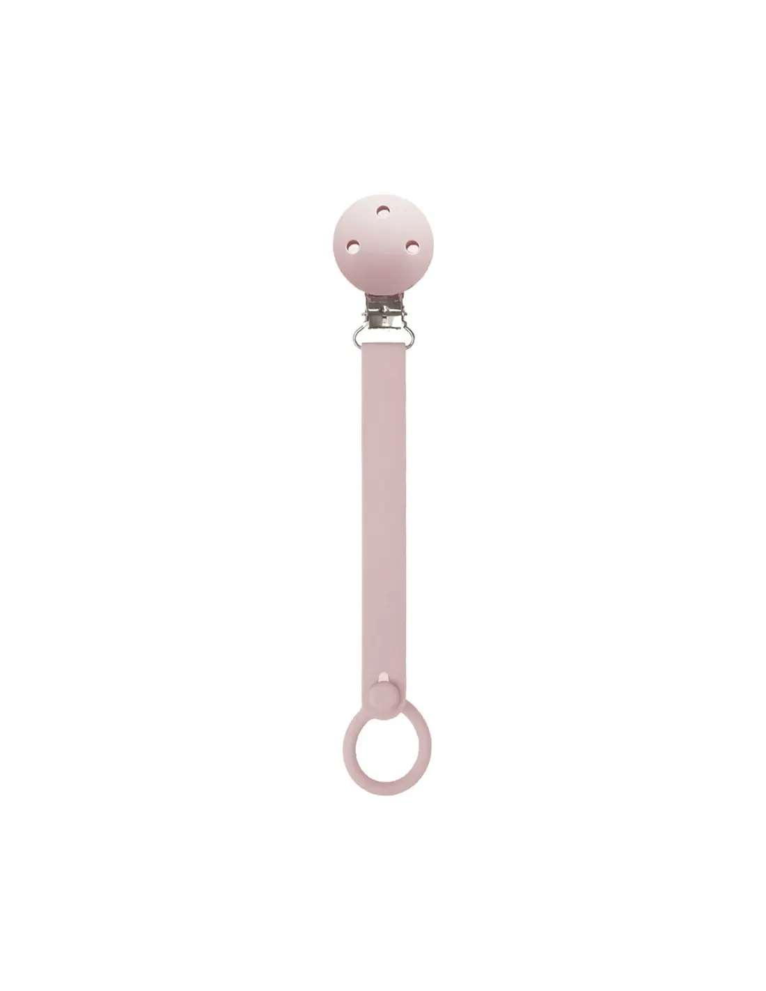 xx Attache-tétine en silicone Rose