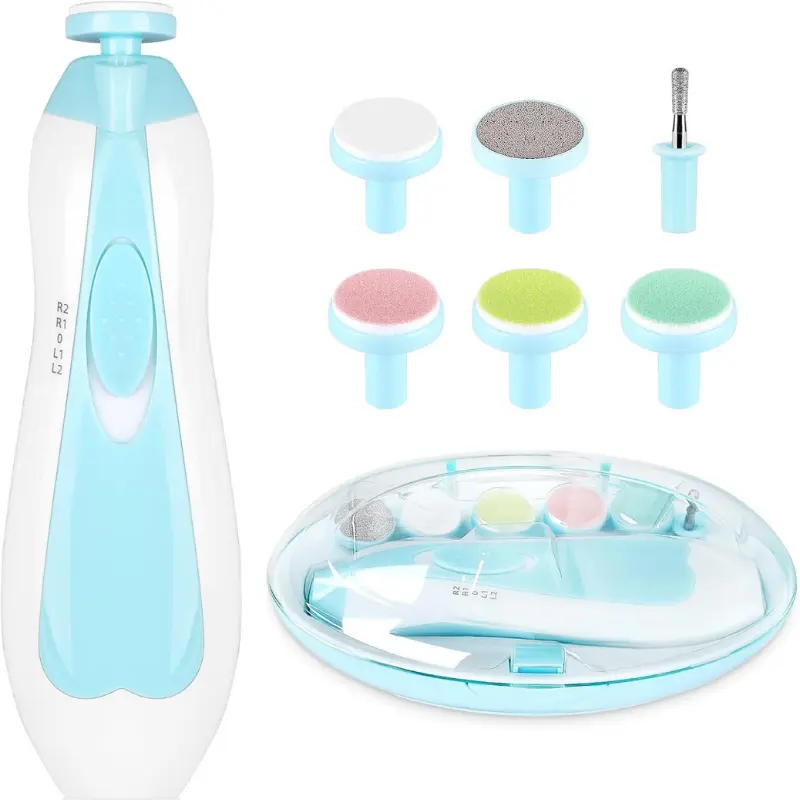 xx Baby Nail Trimmer Electric - Lime à Ongles pour Bébé Multifonctionnel
