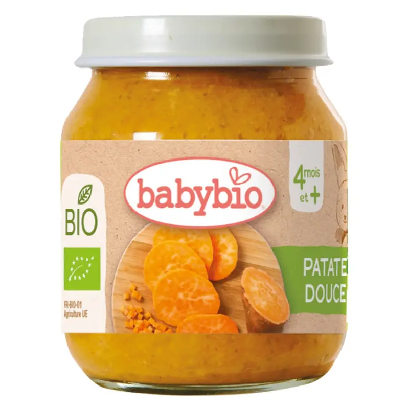 Babybio Lunch Menu Sweet Potato Puree 130 g