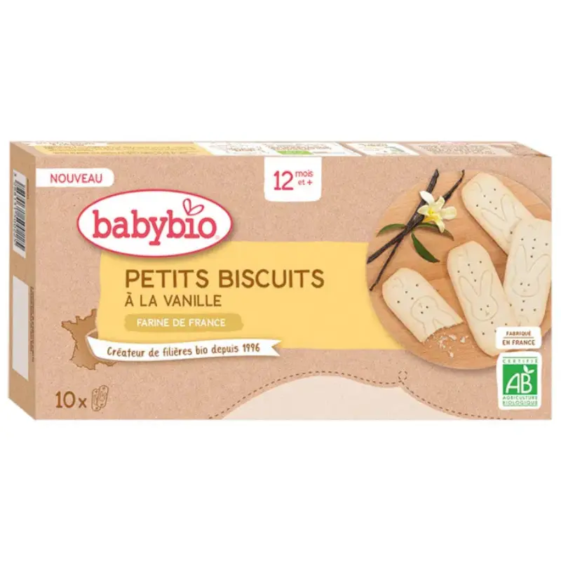 xx Babybio Petits Biscuits à la Vanille 12 mois+