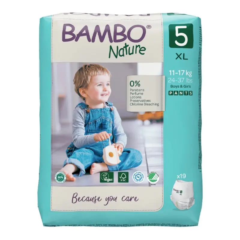 xx Couche Bambo Culotte d’apprentissage taille 5