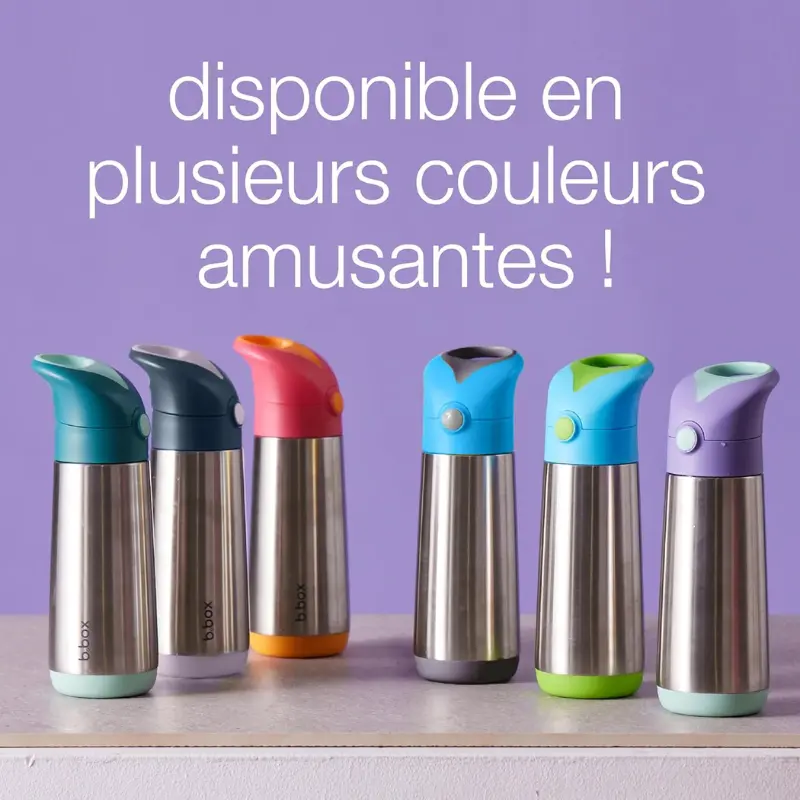 b.box Gourdes Isothermes 350ml – Bleu Slate