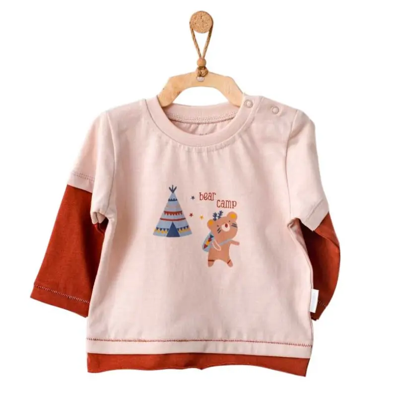 xx Bear Camp Andywawa AC21081 T-shirt à manches longues