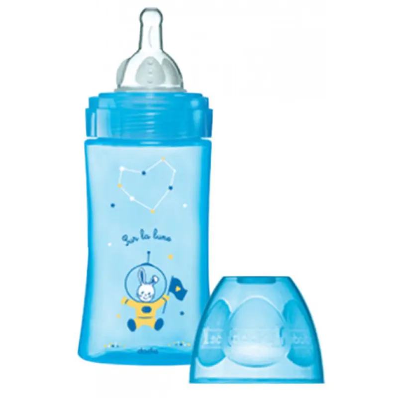 Biberon d'initiation Dodi Astronaut Blue 270 ml (0-6 mois)