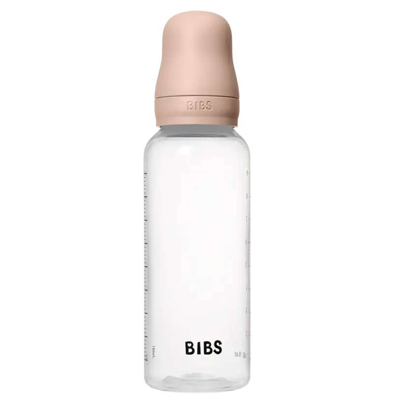 Biberon sans BPA 270ml avec tétine en silicone Blush