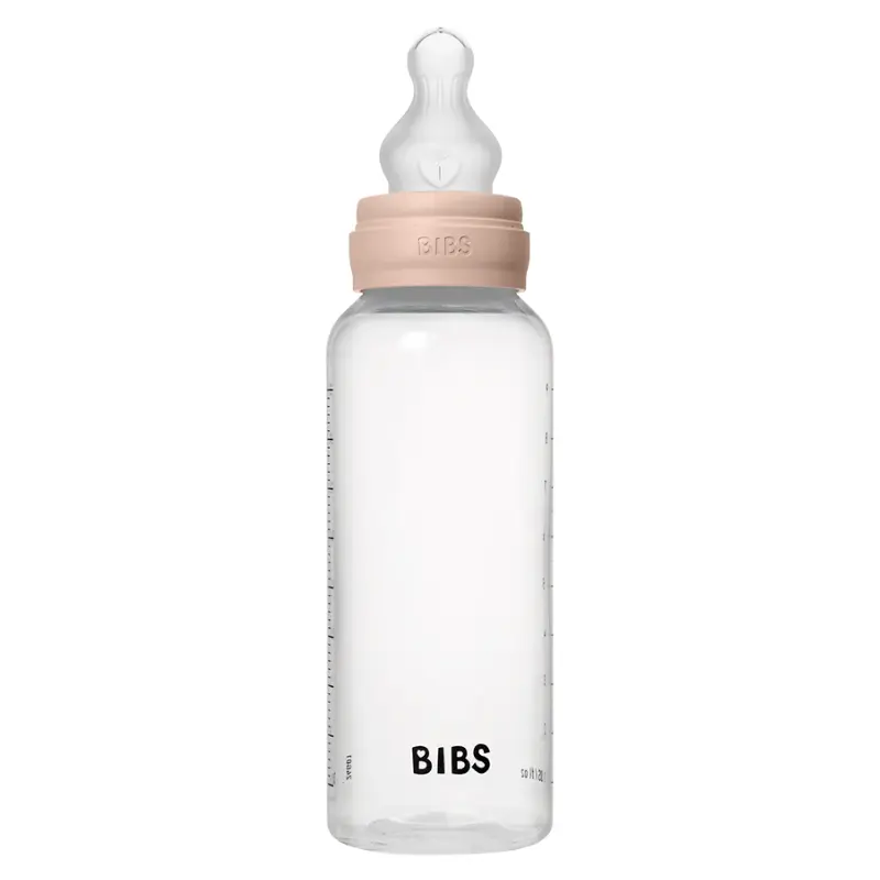Biberon sans BPA 270ml avec tétine en silicone Blush