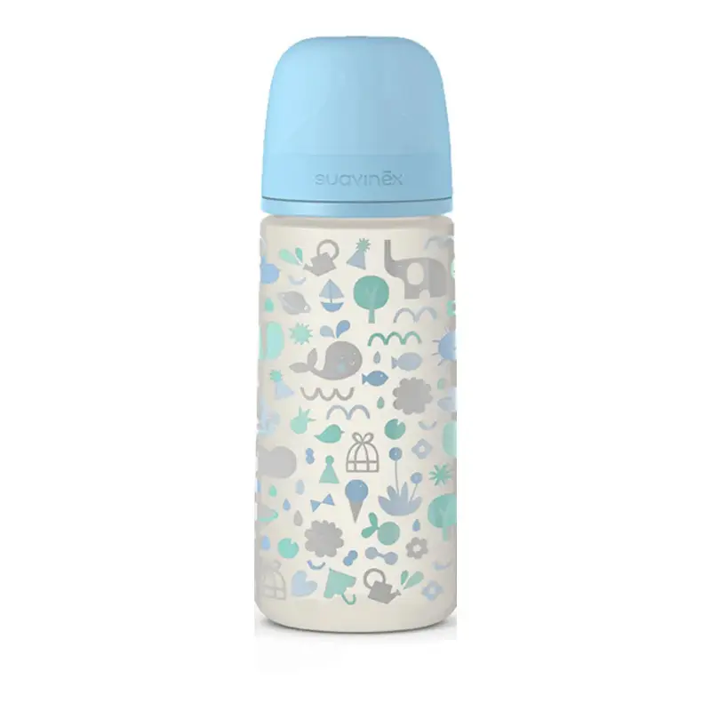 xx Biberon Suavinex avec Tétine Physiologique SX PRO Anti-Colic 6M+ - 360 ml