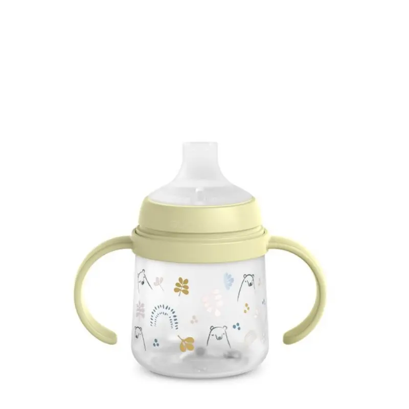 Biberon Suavinex First 150 ml +6m Ours Jaune