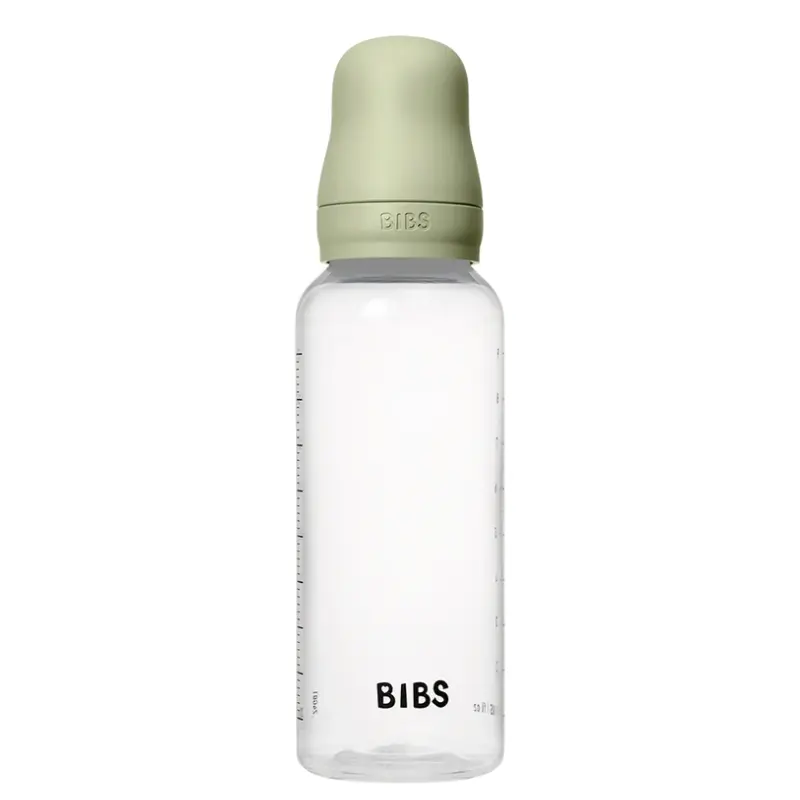 Biberons en Plastique sans BPA 270ml avec Tétine en Latex Débit moyen - Sage