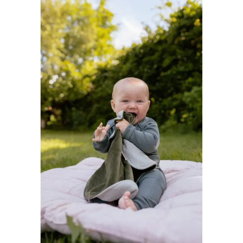 BiBS - Doudou - Kangourou Sage - 100% coton