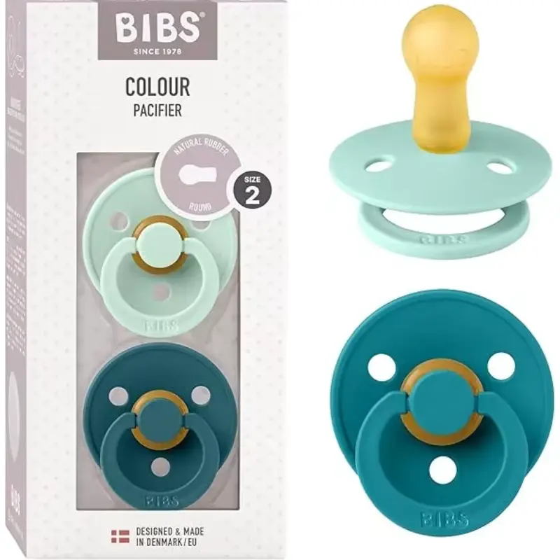 xx Bibs Lot de 2 Sucettes Nordic Mint Forest Lake