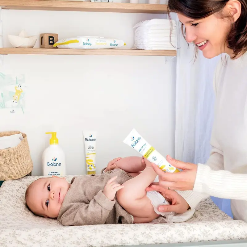 BIOLANE Pâte à l’Eau Éryderm 75ml Soin Réparateur et Apaisant pour le Siège Bébé