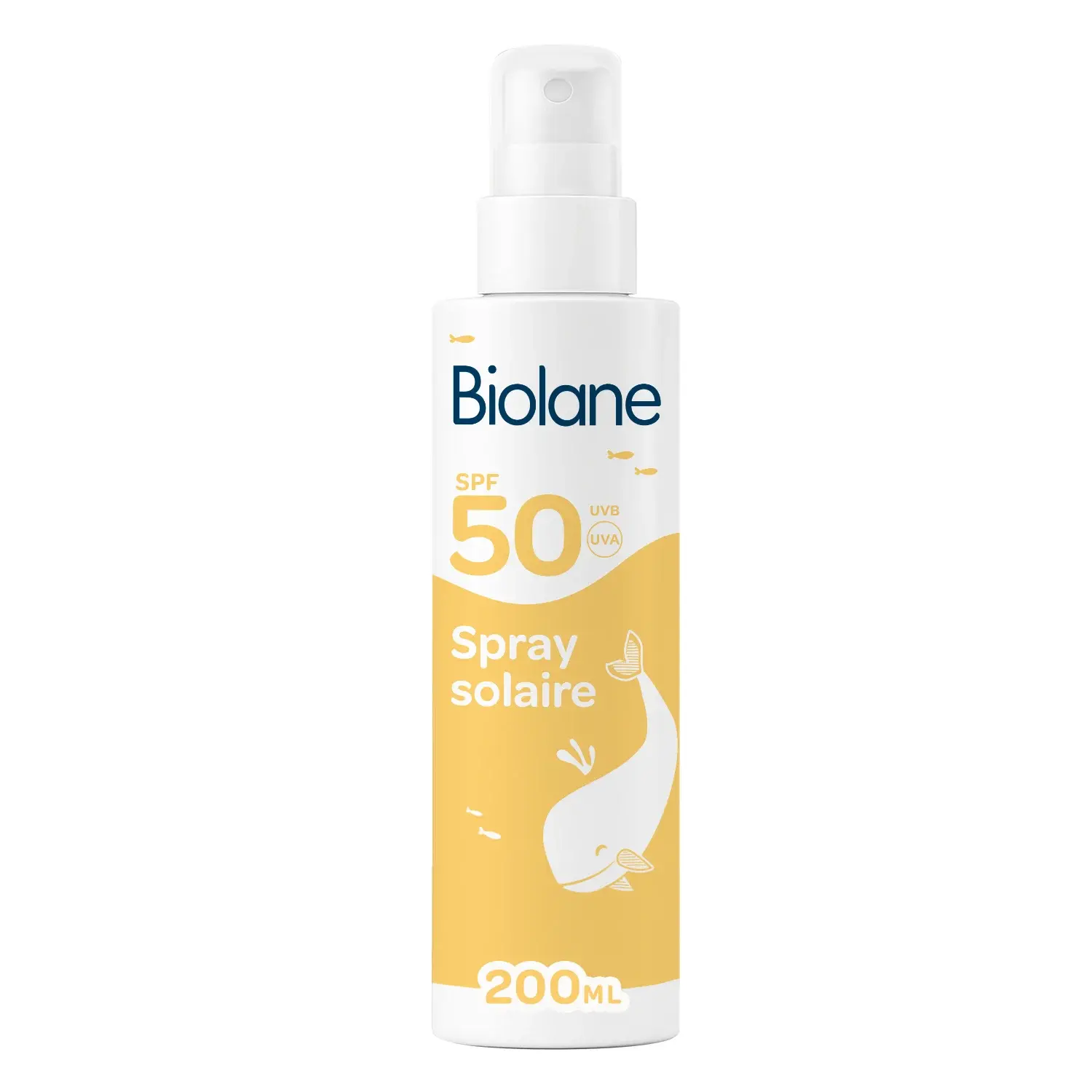 Biolane Spray solaire SPF50 Visage & Corps 200ml