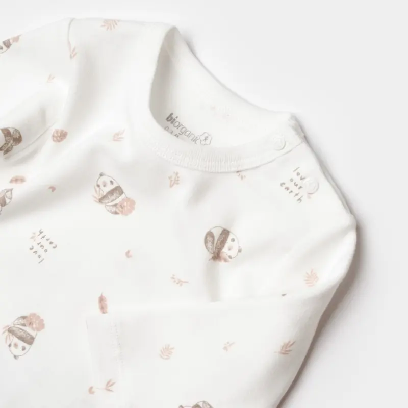 Body bébé bio-organique Love Our Earth 56007 Moka