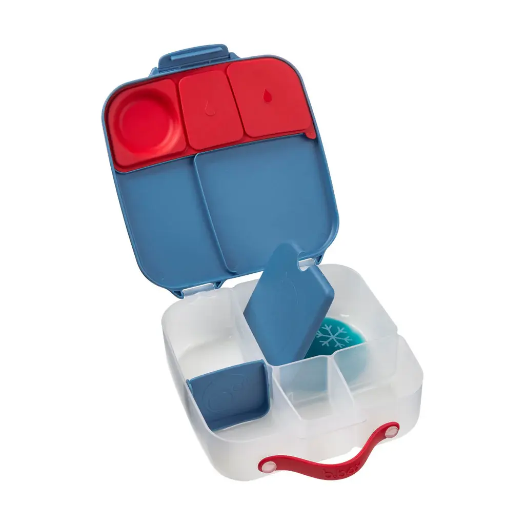 Boîte à lunch - flamme bleue 2L