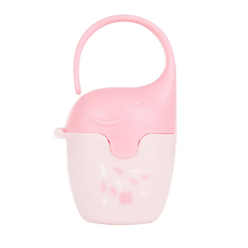 Boite à sucette pour 2 Elephant Rose Kikkaboo