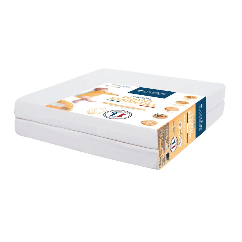 xx Candide Matelas pliant Essentiel 60x120 cm