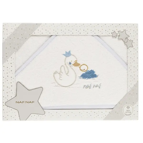xx Cape de Bain NAF NAF Cygne Bleu
