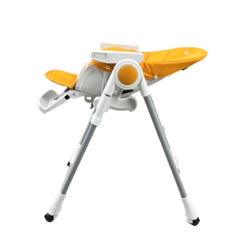 Chaise haute inclinable et réglable en hauteur Ivolia Q6 Premium - Orange