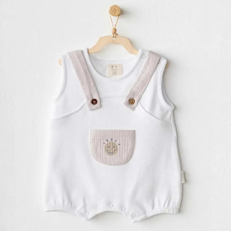 xx Combinaison bébé Andywawa Basic en  Blanc