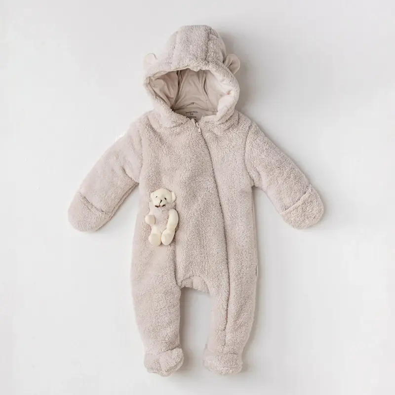 xx Combinaison bébé “Teddy Welsoft beige – Andy Wawa AC24097