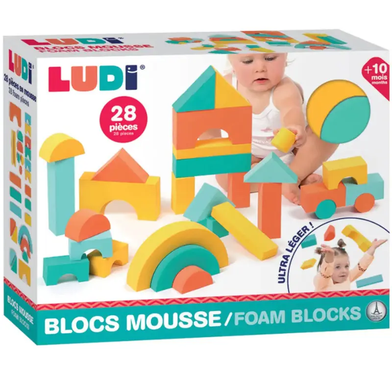 xx Construction de blocs mousse