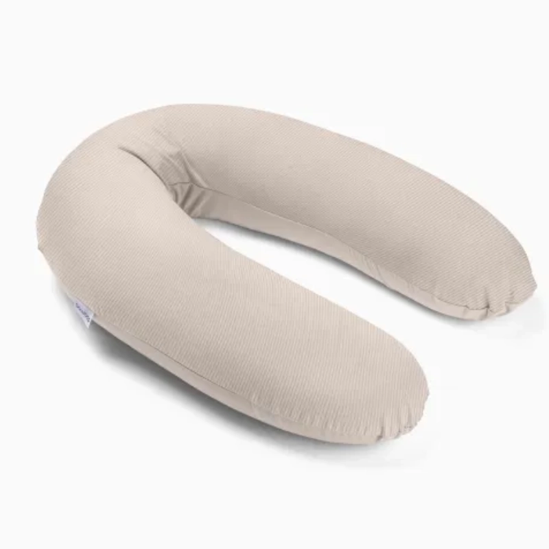 xx Coussin d'Allaitement et Maternité Buddy  velours côtelé sable- Doomoo