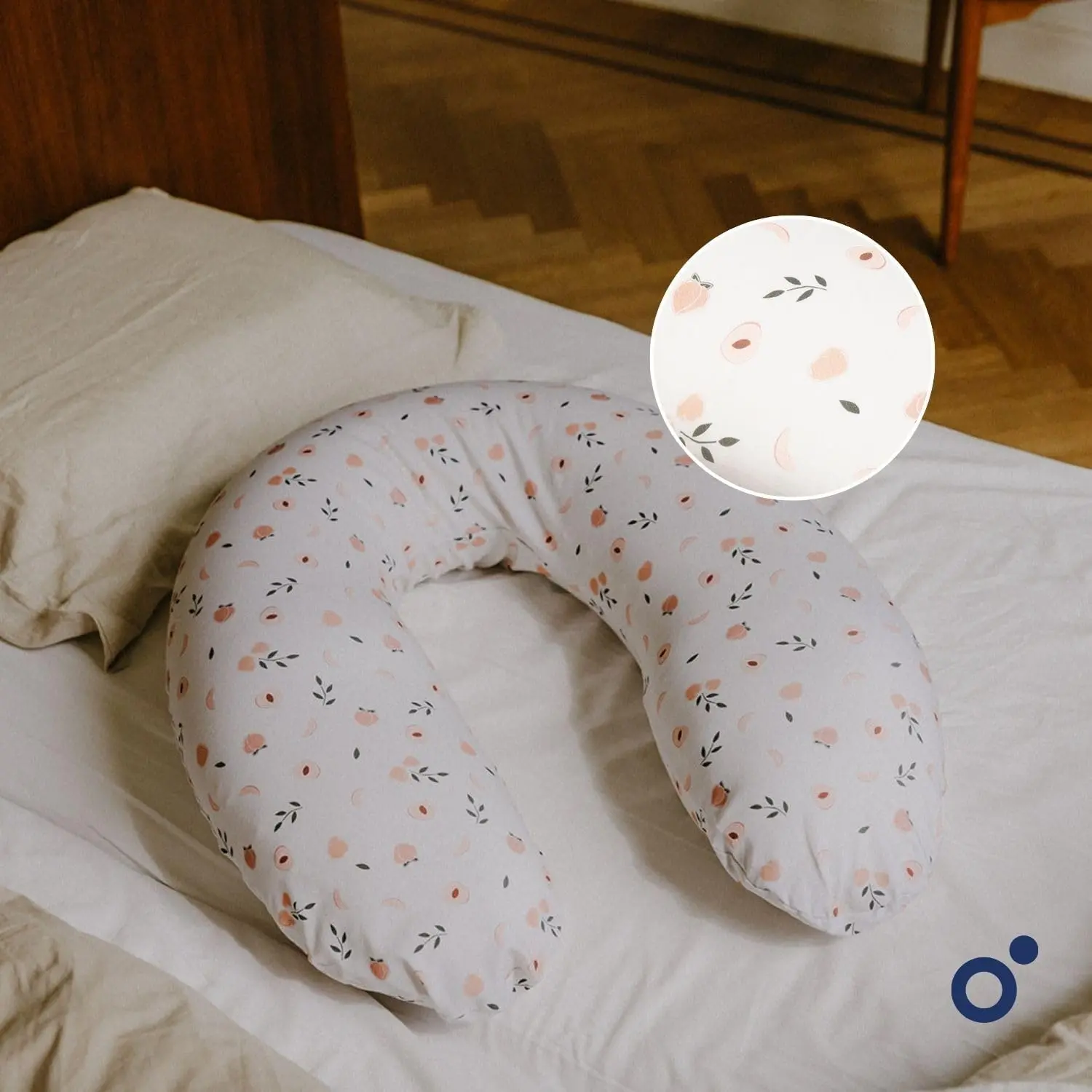 Coussin de grossesse doomoo Pêches