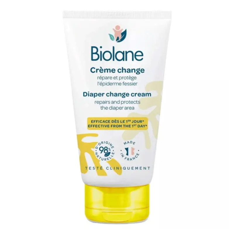 Crème de Change Biolane 50 ml – Protection, Apaisement et Soin du Siège Bébé
