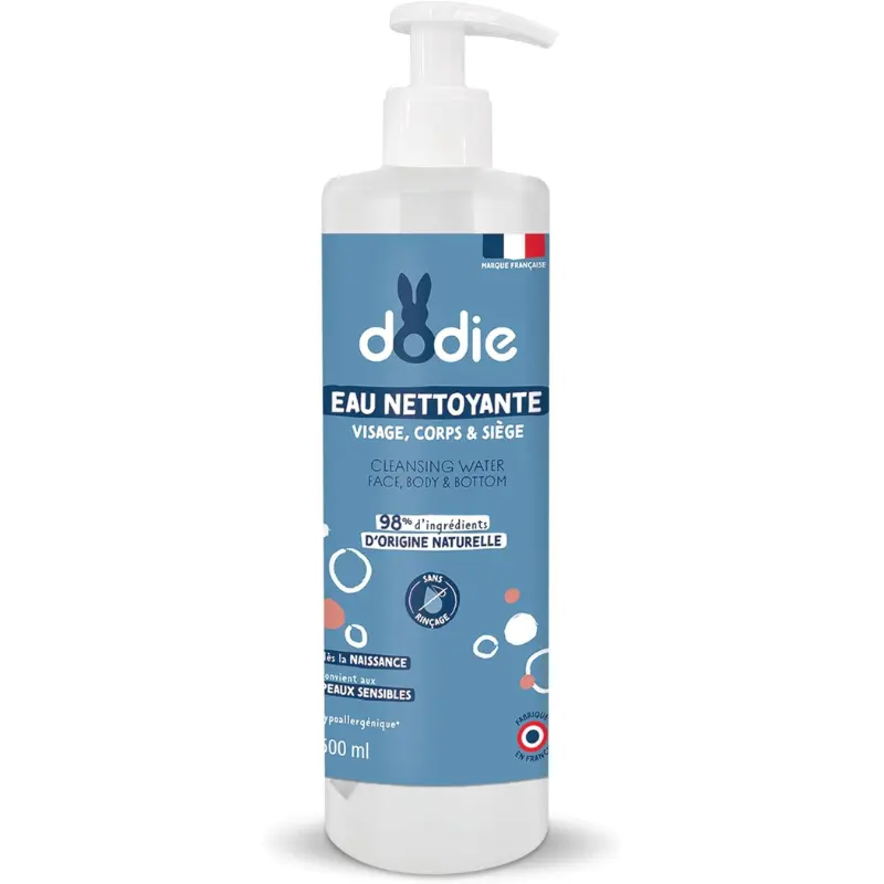 xx Eau Nettoyante 3 en 1 500 ml dodie