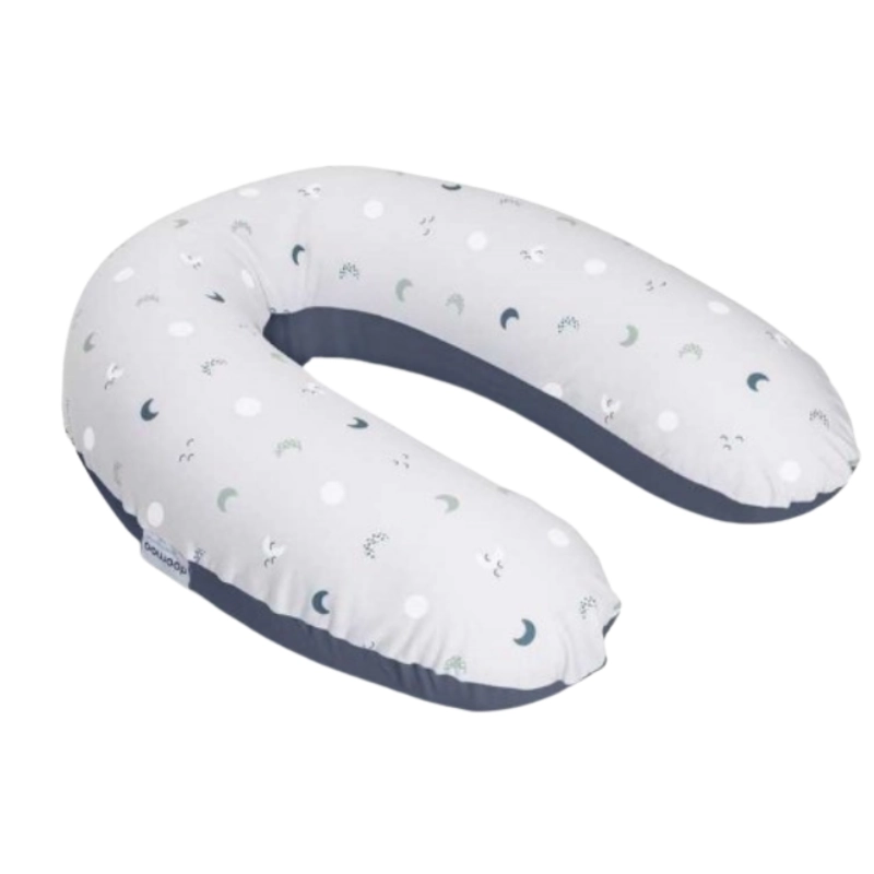xx Doomoo Coussin d’allaitement et maternité blue grey moon Doomoo