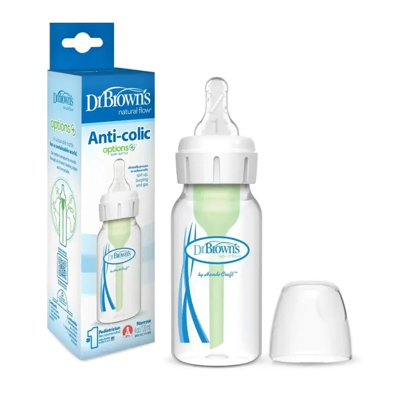 xx Dr Brown’s – Biberon Anti-Colique  120ml Cole étroit