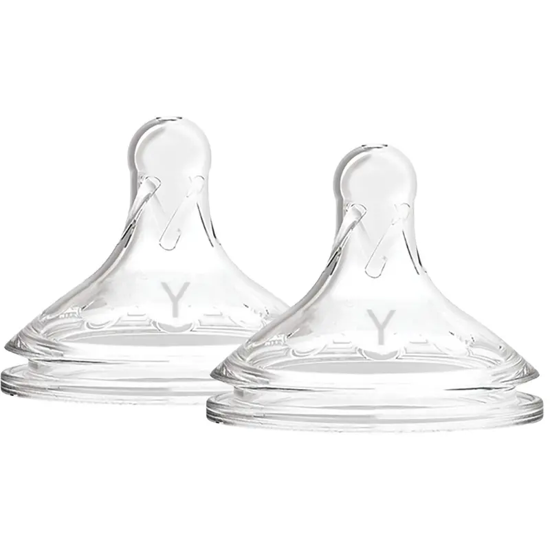 Pack de 2 Tétines Cole large et Coupe en Y 9M+
