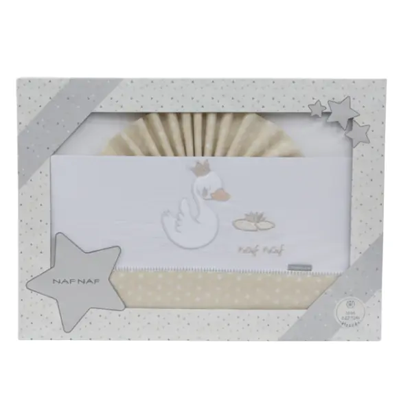 xx Drap pour bébé  Plumas Beige NAf NAF