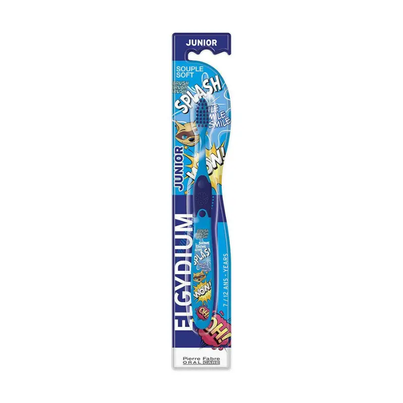 ELGYDIUM Brosse à Dents Junior Soft 7-12 Ans