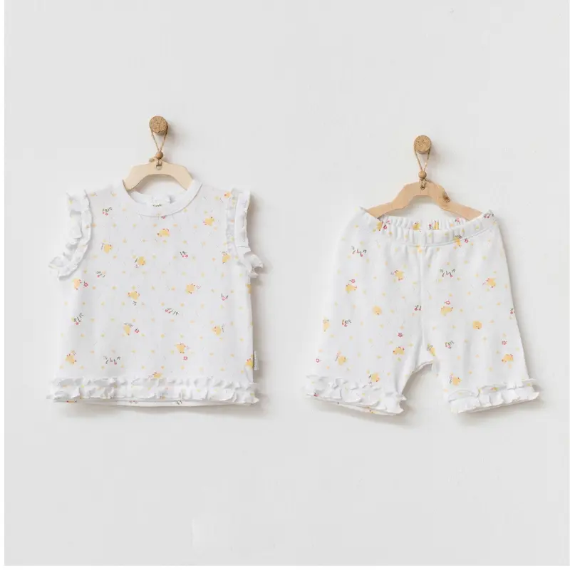 xx Ensemble 2 pièces haut et bas AC21580 Andywawa Blanc