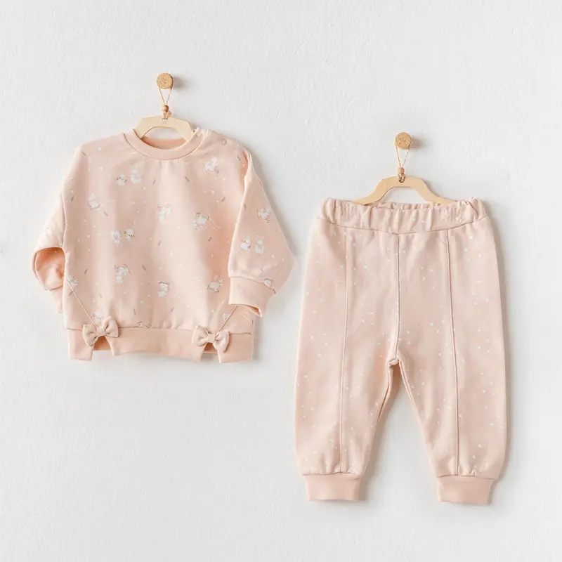 Ensemble 2 pièces pour bébé fille Andywawa