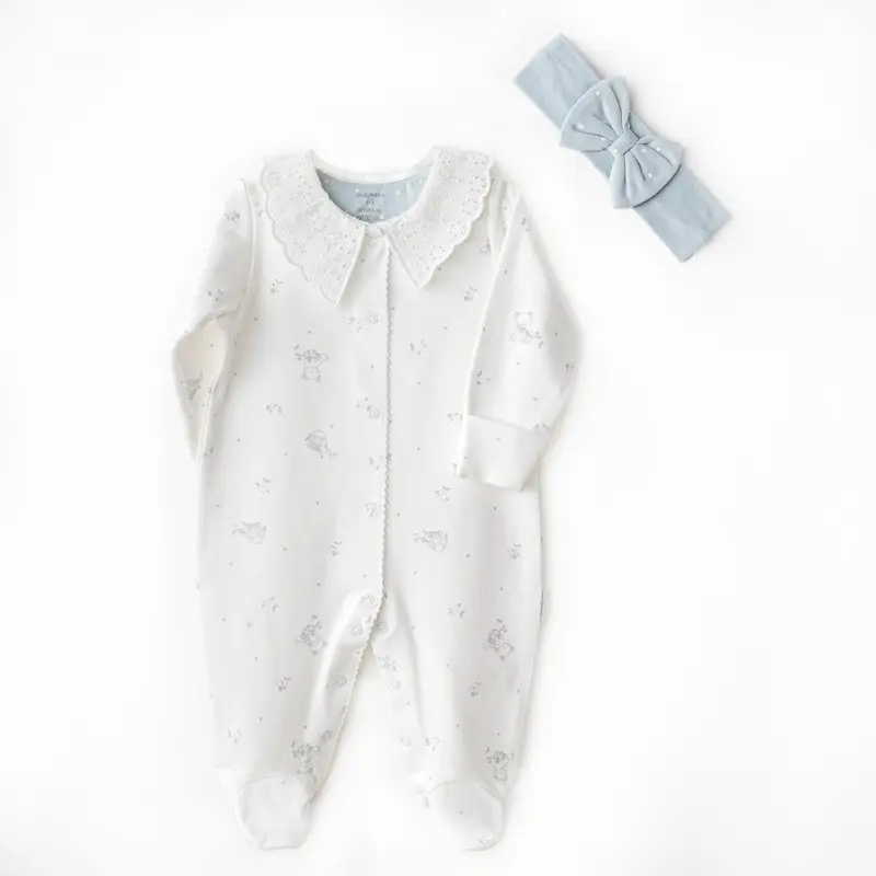 Ensemble barboteuse et bandeau - Andywawa