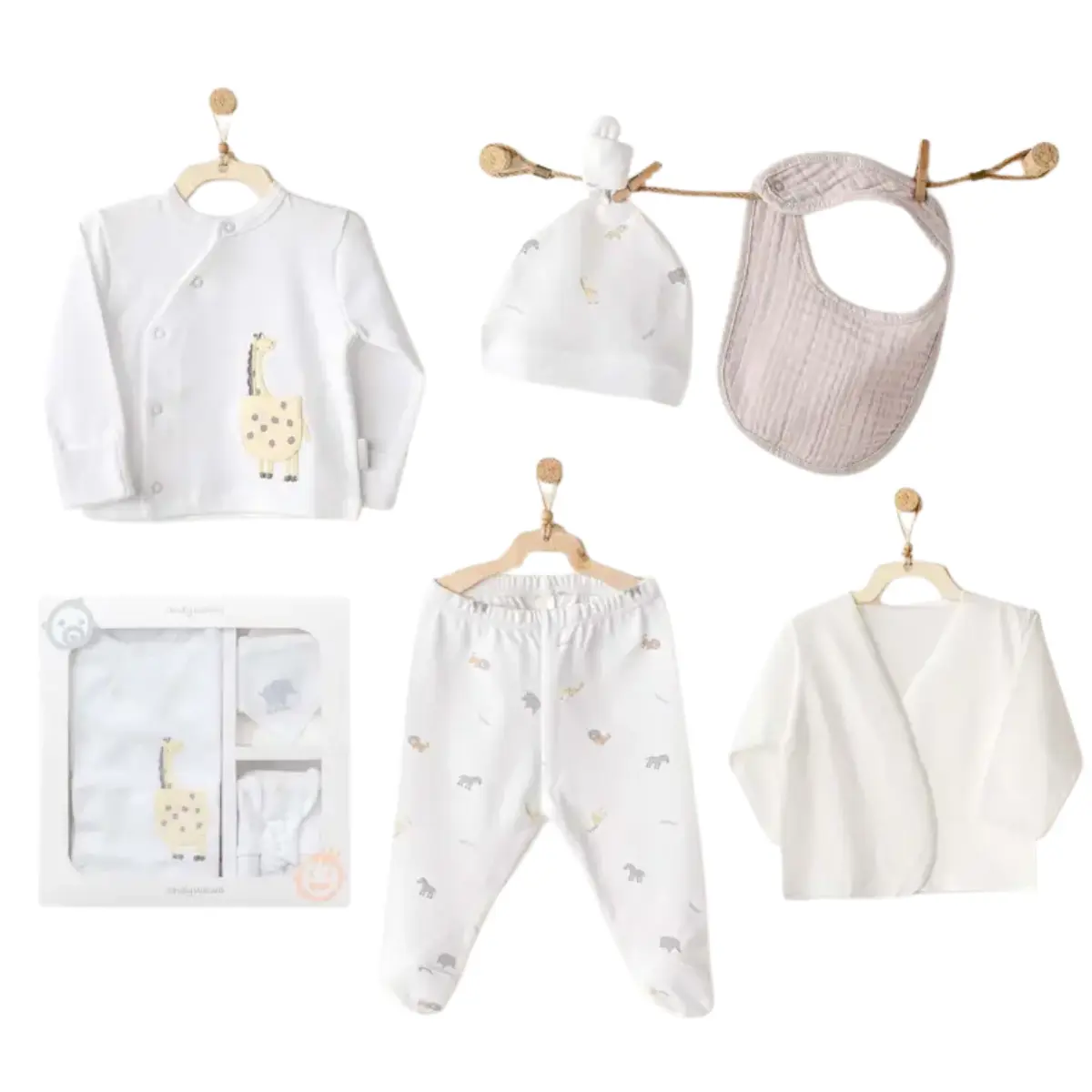 Ensemble de 5 pièces Sortie d'hôpital  AC25800 Andywawa