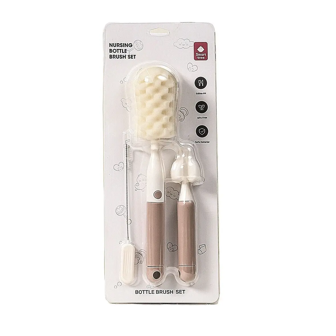 xx Ensemble de brosses à biberons 3 en 1