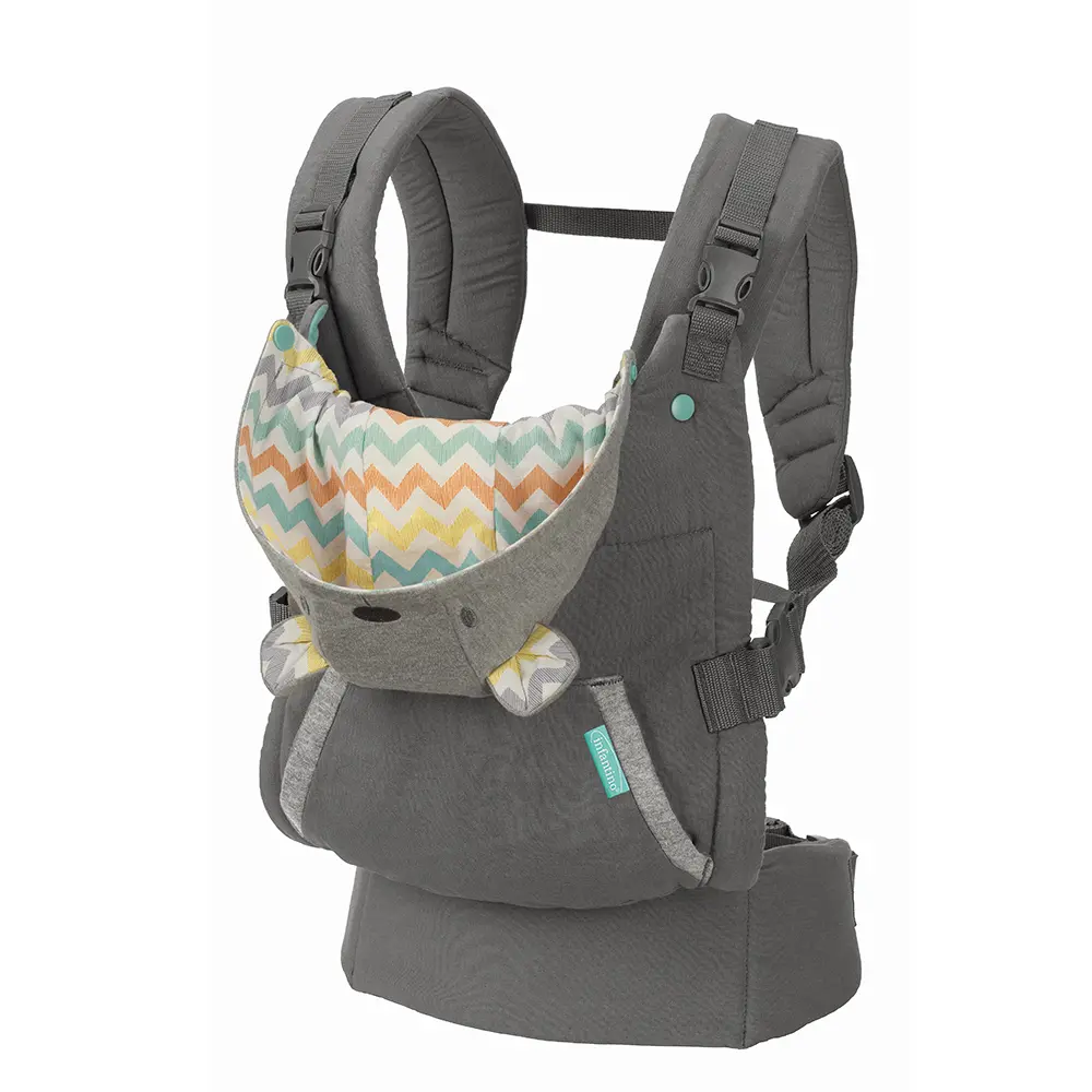 xx Infantino Porte-Bébé à Capuche Cuddle Up - Gris
