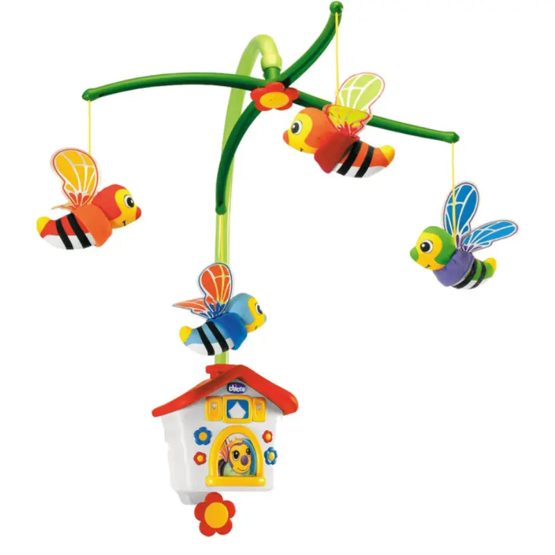 Jouet mécanique pour berceau Chicco « Bee House »