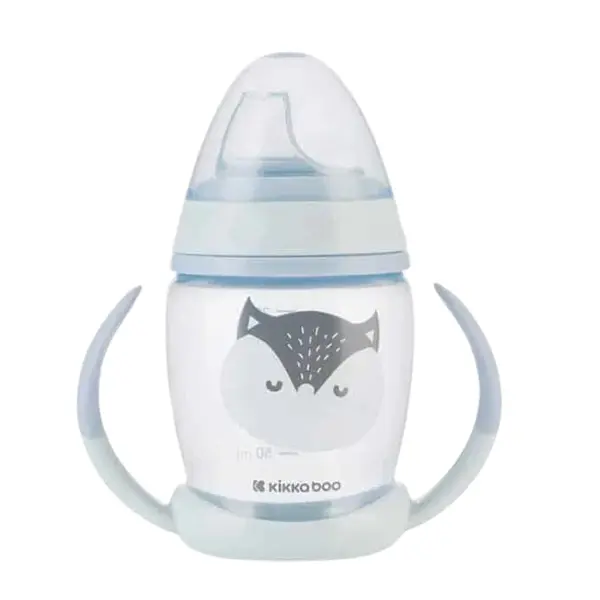 Kikkaboo Gobelet PP 200ml Happy Face Bleu